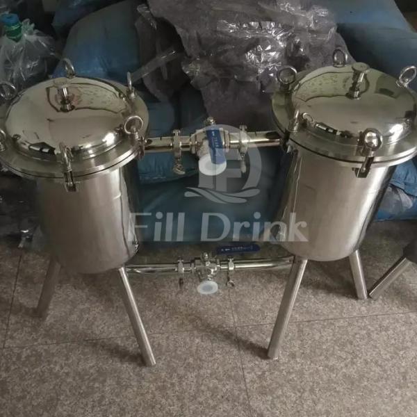 Precision Food Stainless Steel Bag Filter Housing Bag Filter Vessel