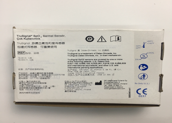 Ohmeda Trusingnal GE SpO2 сенсор многоразовый TS-W-D 9 PINS для медицинского оборудования