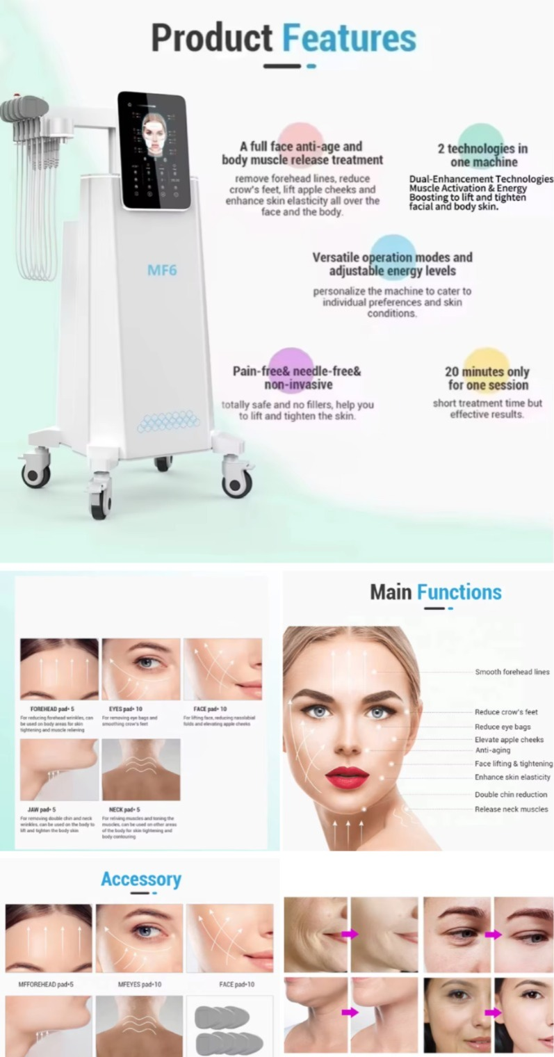 EMS Face Sculpting Machine Reduce Double Chin 100-200W