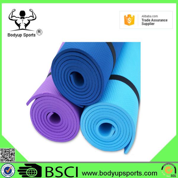 2016 Hot Sale EVA 1cm Non-slip Yoga Mat Eva Yoga Pilates Mat