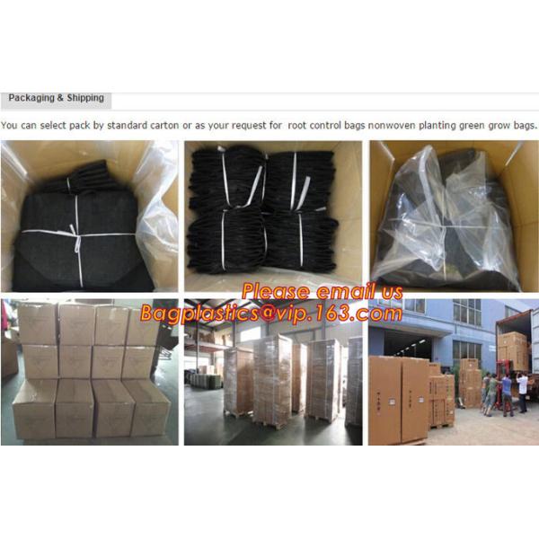Biodegradable Planter Black Seedling Planter Tomatoes Growing Bags Heavy Duty Aeration Plant Grow Bag
