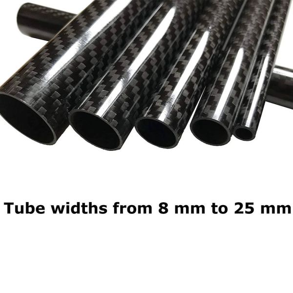 High-Strength, Lightweight Structural, Superior Stiffness-to-Weight Ratio 3K Carbon Fiber Tube