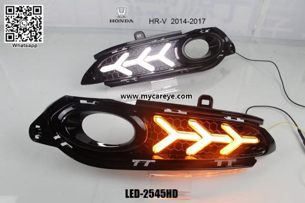 Honda HRV 2014-2017 DRL LED Daytime driving turn signal Fog Lights