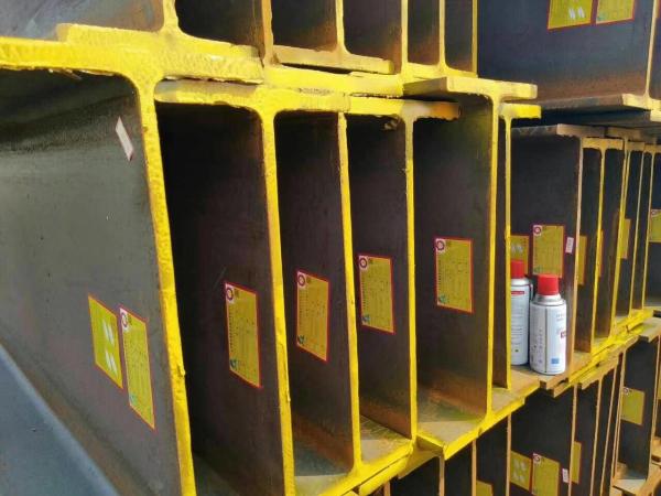 S275 Grade Hot Rolled Welding Steel H Beam 100 Mm Flange Width ISO Certification