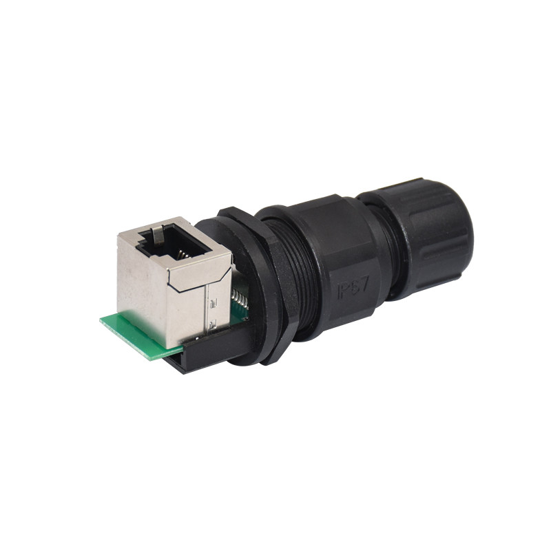 Соединитель держателя Rj45 панели соединителя Splitter локальных сетей DC водоустойчивый