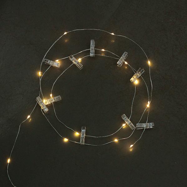 2M/5M/10M USB LED Light String Outdoor Garland for Photo Clip Decor Fairy/String Lights Chain Battery Christmas Copper W