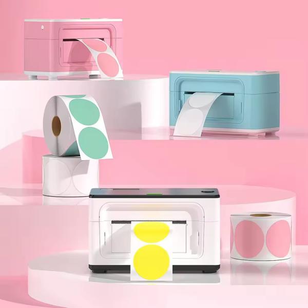 Waterproof Colored Label Paper For Food Beverage Products And Packaging