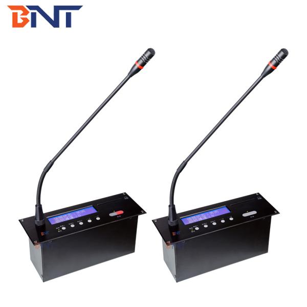 High Performance Conference Room Table Microphones With Voting / Election