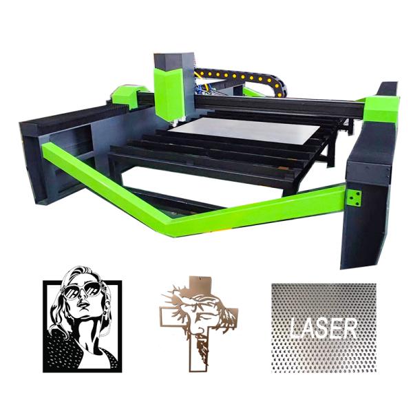 Precision Laser Cutting Fly Cut Steel Plate Fast High Quality Portable  Fiber Laser Cutter