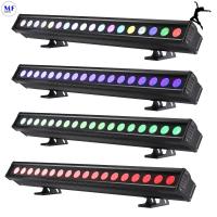 Prix d'usine Garantie de 5 ans 18X15W / 18X10W RGBWA + UV 6in1 LED Moving Head Stage Light LED Wall Washer pour l'éclairage de scène