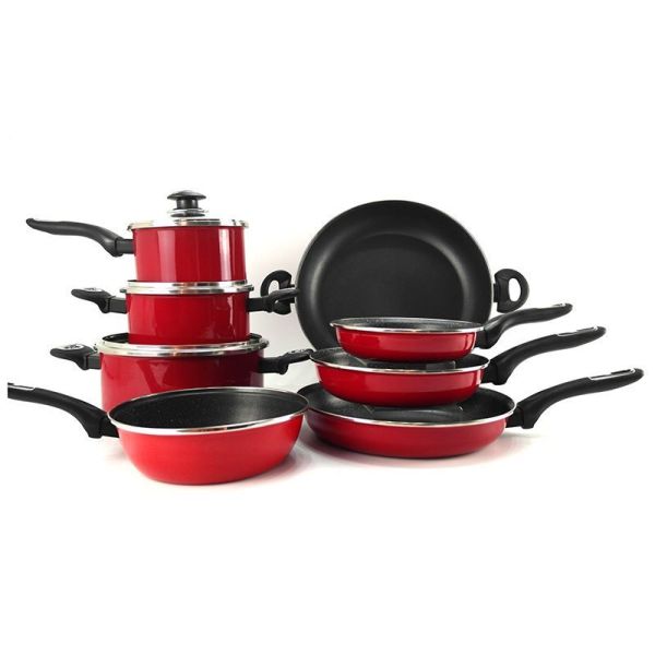 Customized Logo Nonstick Fry Pan Set All in One Breakfast Pan 2 3 Layers