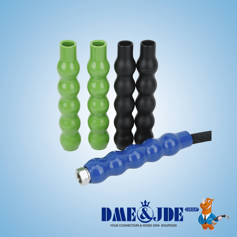 4 Finger Bend Restrictor For Hose Bending Stress Reduction Resistant to acids