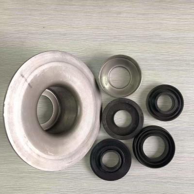 6204 ZZ Belt Conveyor Roller Bearing Housing Sets 108mm OD