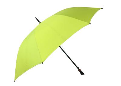 Manual Open Close Mens Windproof Umbrella , Windproof Travel Umbrella Grip Plastic Handle