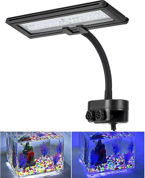 Blue White  Clip On Saltwater Aquarium Light