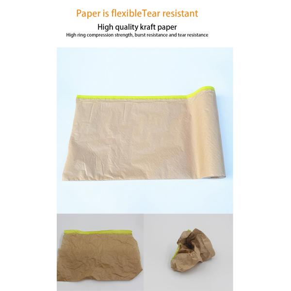 бумага декоративной краски 55cmx15m маскируя для предохранения от изоляции мебели