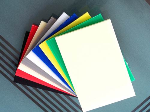 4mm Corrugated Sign Board Blanks Corflute Orange Corrugated Plastic Sheets