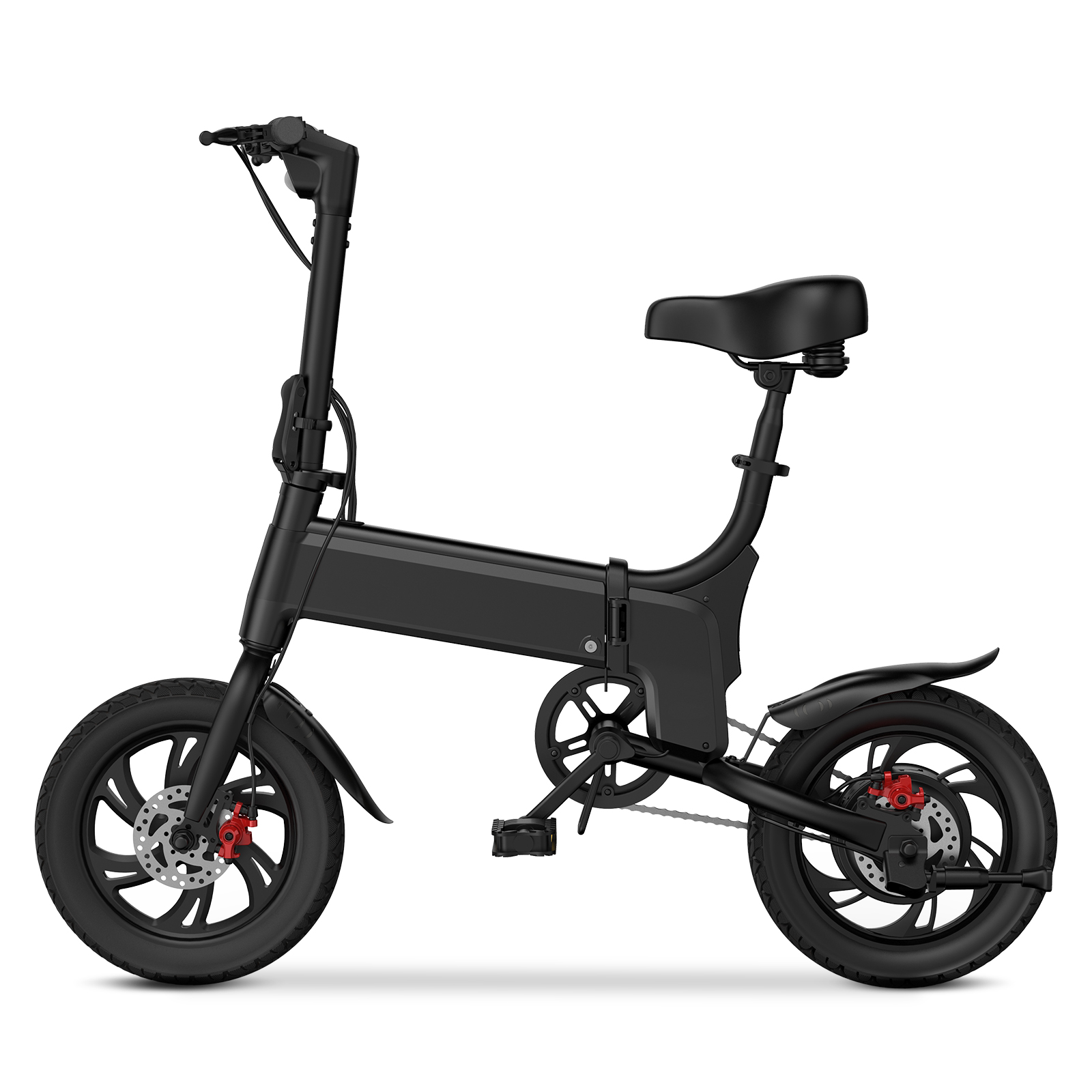 Compact 14 Inch Foldable E-Bike for City Commuting, Easy to Carry and Store,14 Inch Electric Bike