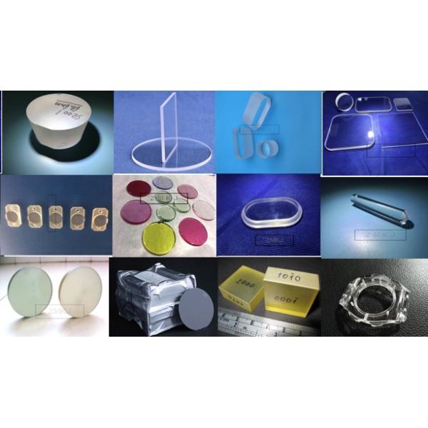 Веерообразный сапфир оптически Виндовс, объектив для Эпи - готовая вафля сапфира стеклянный