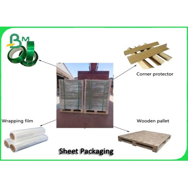 tablero de papel sólido azul brillante de la alta tiesura de 1.2m m para la caja del cartón