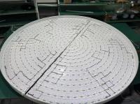Lampe de plafond à pellicule souple de 3,3 mètres de diamètre