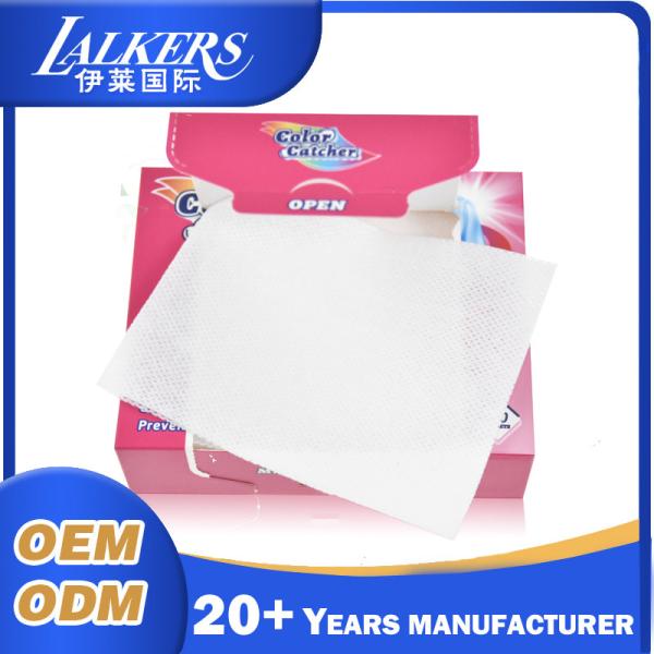 Customization Laundry Sheets Color Catcher Eco Friendly For Home And Travel Use