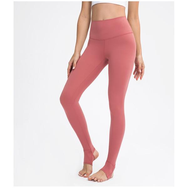 Soft Stretch Yoga Pants Capri Workout Athletic Leggings Foot Stepping