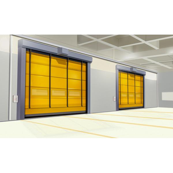 Изолированный PVC сопротивления жары ремонта собственной личности безопасностью высокоскоростной двери ролика крыши ржавчины ткани PVC быстрой автоматический резиновый