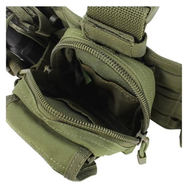 Flashlight Molle Magazine Pouches / Triple Magazine Pouch Leg Rig