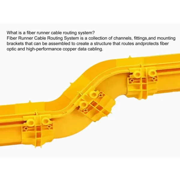 Fiber Raceway ABS Fiber Optic Cable Tray