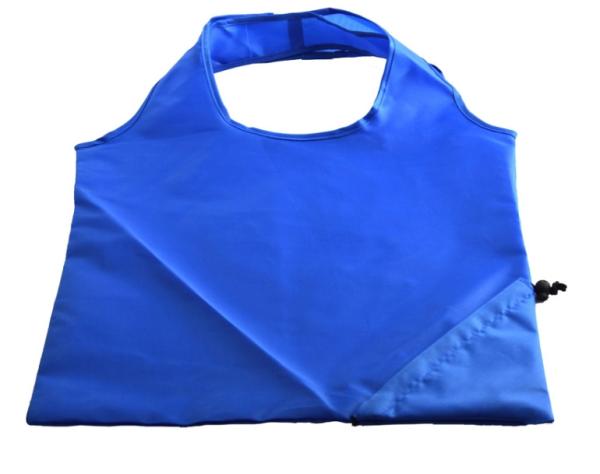 Waterproof 210D Polyester Folding Shopping Bags Durable For Promotion