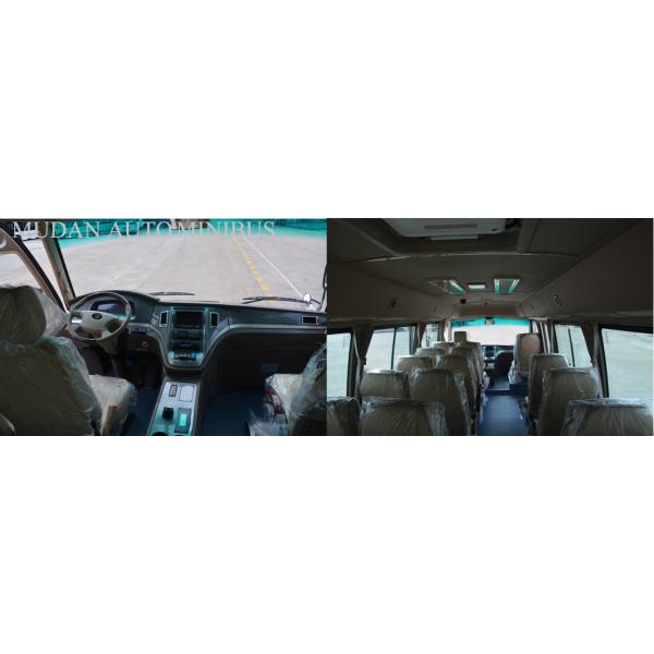 Transportation Star Minibus 6.6 Meter Length , City Sightseeing Tour Bus