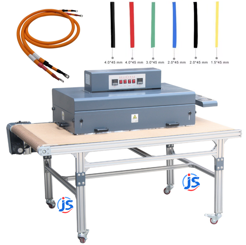 Heavy Duty Heat Shrink Tubing Machine Wire Polyolefin Heat Shrink Tube Oven