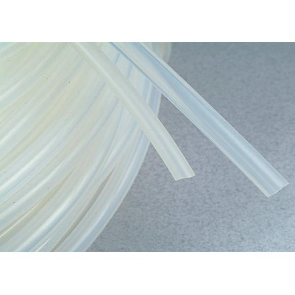 Food Grade 100% Virgin Silicone Tube Extrusion 3 - 4mm thickness High Tensile Strength