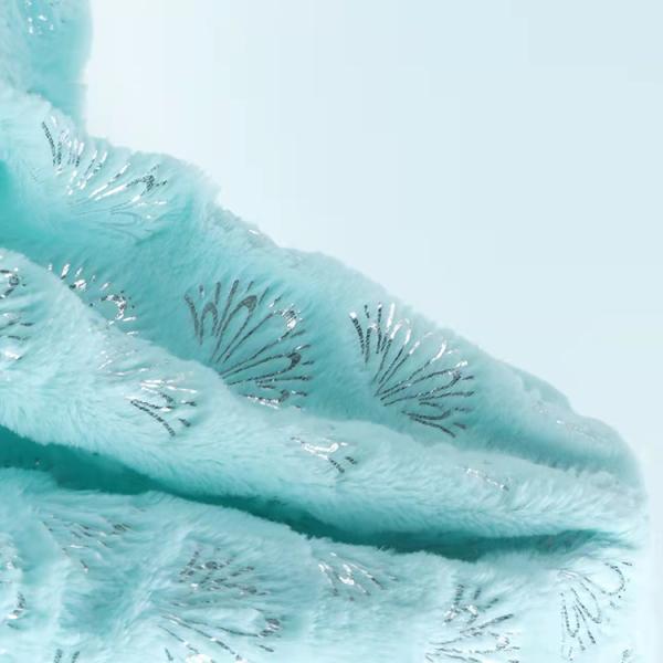 Recycled High Quality Super Soft Touch Sector Korea Velvet Fabric  Design Foil Fabric Polyester PV Velvet Pattern Fabric