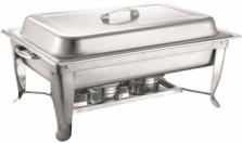 0.65mm espessura de panela Equipamento de cozinha comercial 9L Chafer Economia dobrável