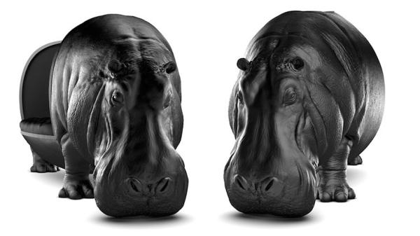 New Hippopotamus Chair By Maximo Riera