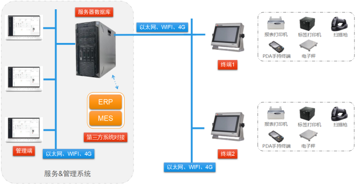 High Automation Industrial Weighing Solutions 220V 6000e Weighing Machine