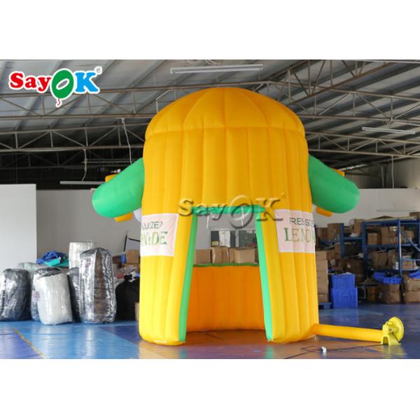 Inflatable Work Tent PVC 3*3*4mH Inflatable Lemonade Stand Tent