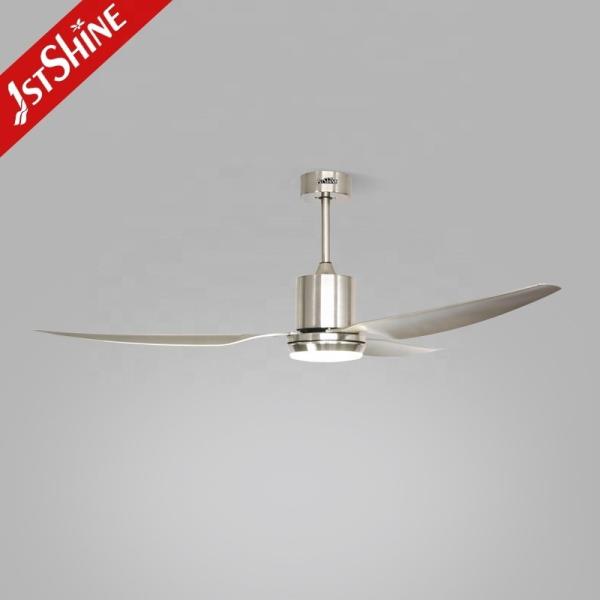 Design moderno 3 lâminas 5 velocidades e controle remoto Ventilador de teto com luz LED por 1stshine