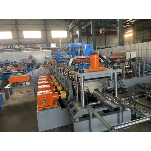 Expressway Roll Guardrail Forming Machine Line 100ft/Min