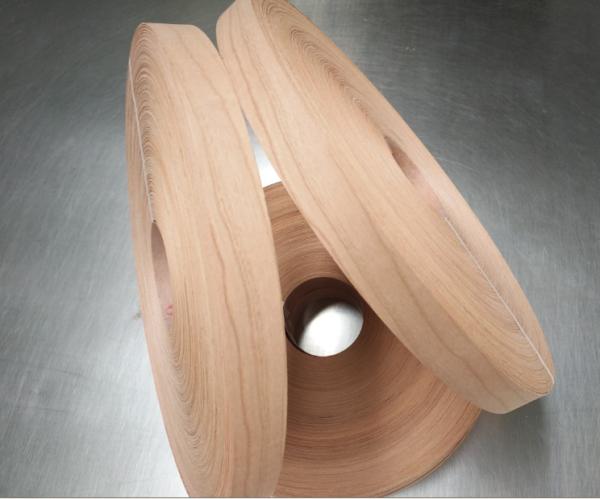 Fleece Backed Cherry Veneer Edgebanding Veneer Edge Tape for Furniture Doors Cabinetry Wardrobe