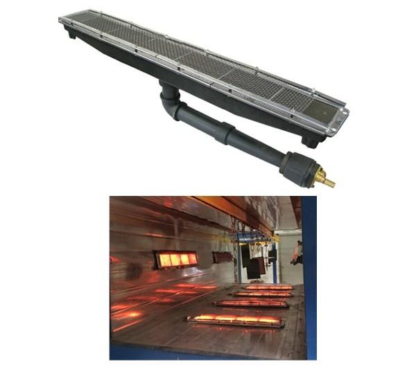 Gas Saving Infrared Catalytic Gas Burner HD162 For Powder Coating Curing Oven