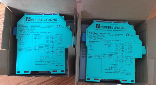 Barrera de seguridad de conversión de frecuencia de un solo canal Pepperl+Fuchs KFD2-UFC-EX1.D 231194 24VDC