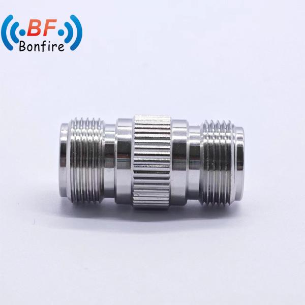 Customized Straight DIN Female RF Adaptor DC-4GHz Connector with Full RoHS Compliance