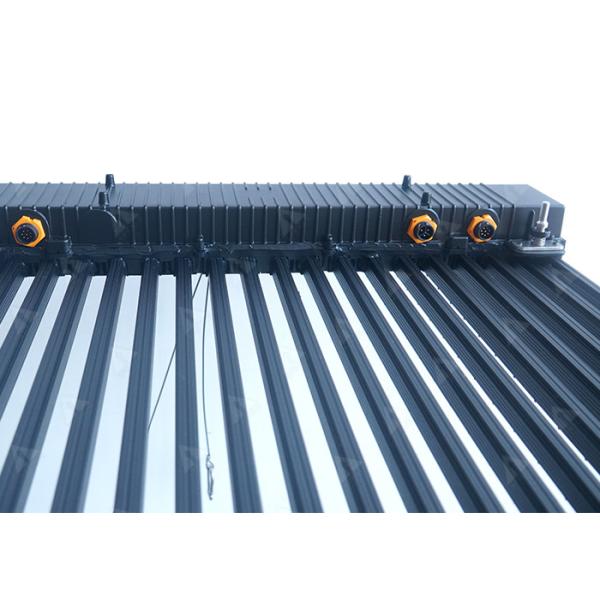 P33mm Front Service Led Curtain Display Easy To Maintenance