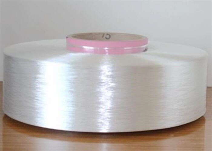 Eco Friendly White Polyester FDY Yarn 75D/36F Durable For Weaving / Kintting