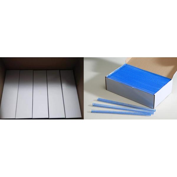 Вязка катушки спирали длины пластмассы 297mm PVC