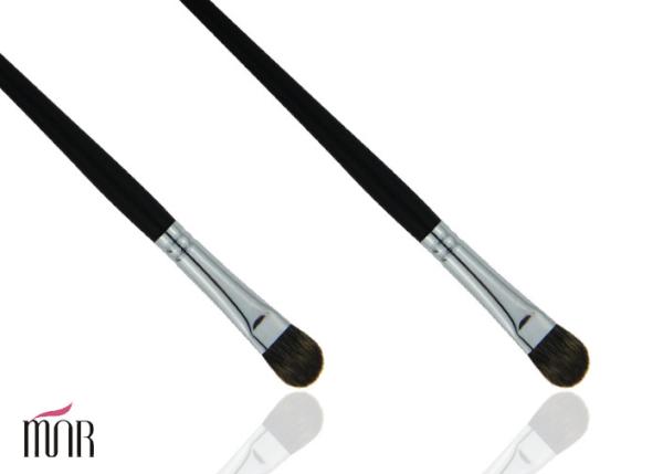 Black Professional Synthetic Hair Makeup Brushes / Flat Top Concealer Brush