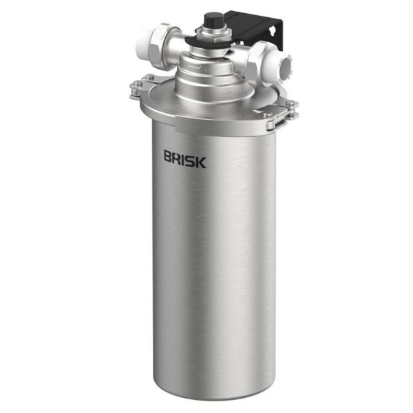 Stainless Steel Whole-House Pre-Filter with Anti-Clog Design